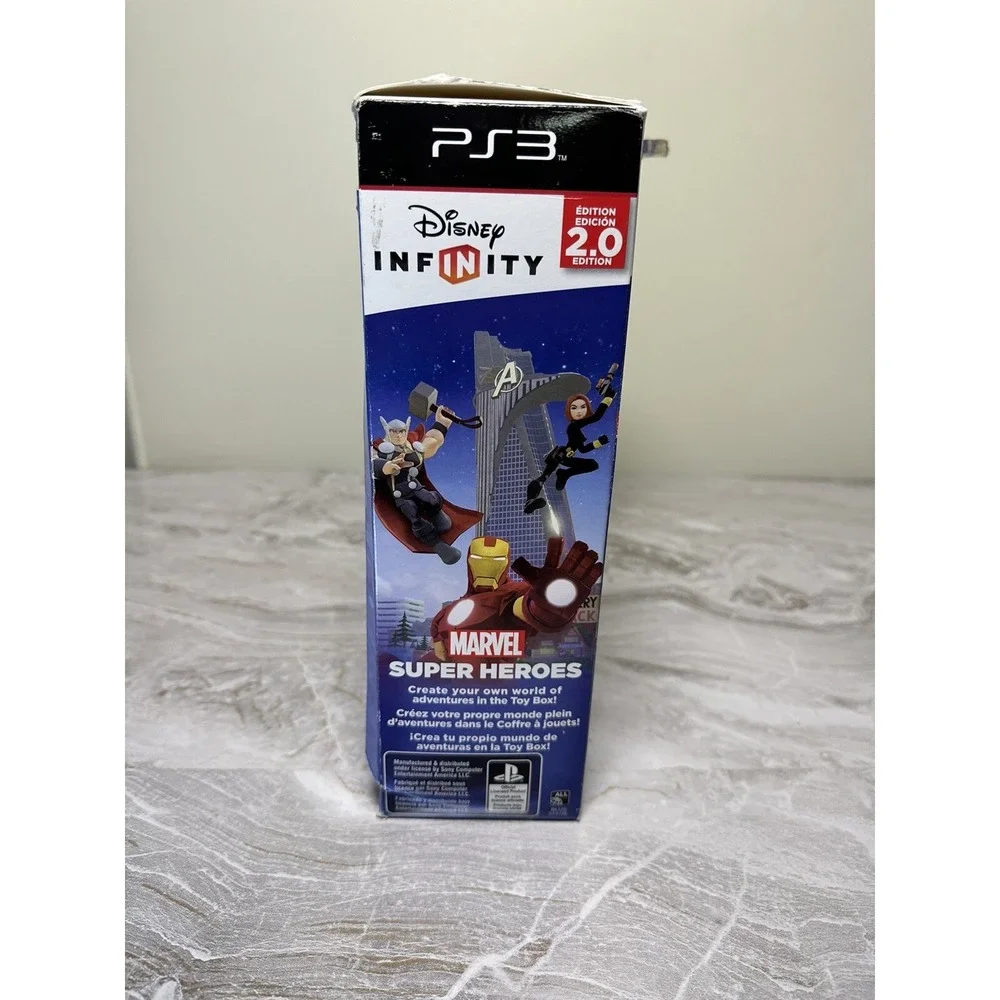 DISNEY INFINITY 2.0 MARVEL SUPER HEROES STARTER PACK SONY PS3 SONY PLAYSTATION 3
